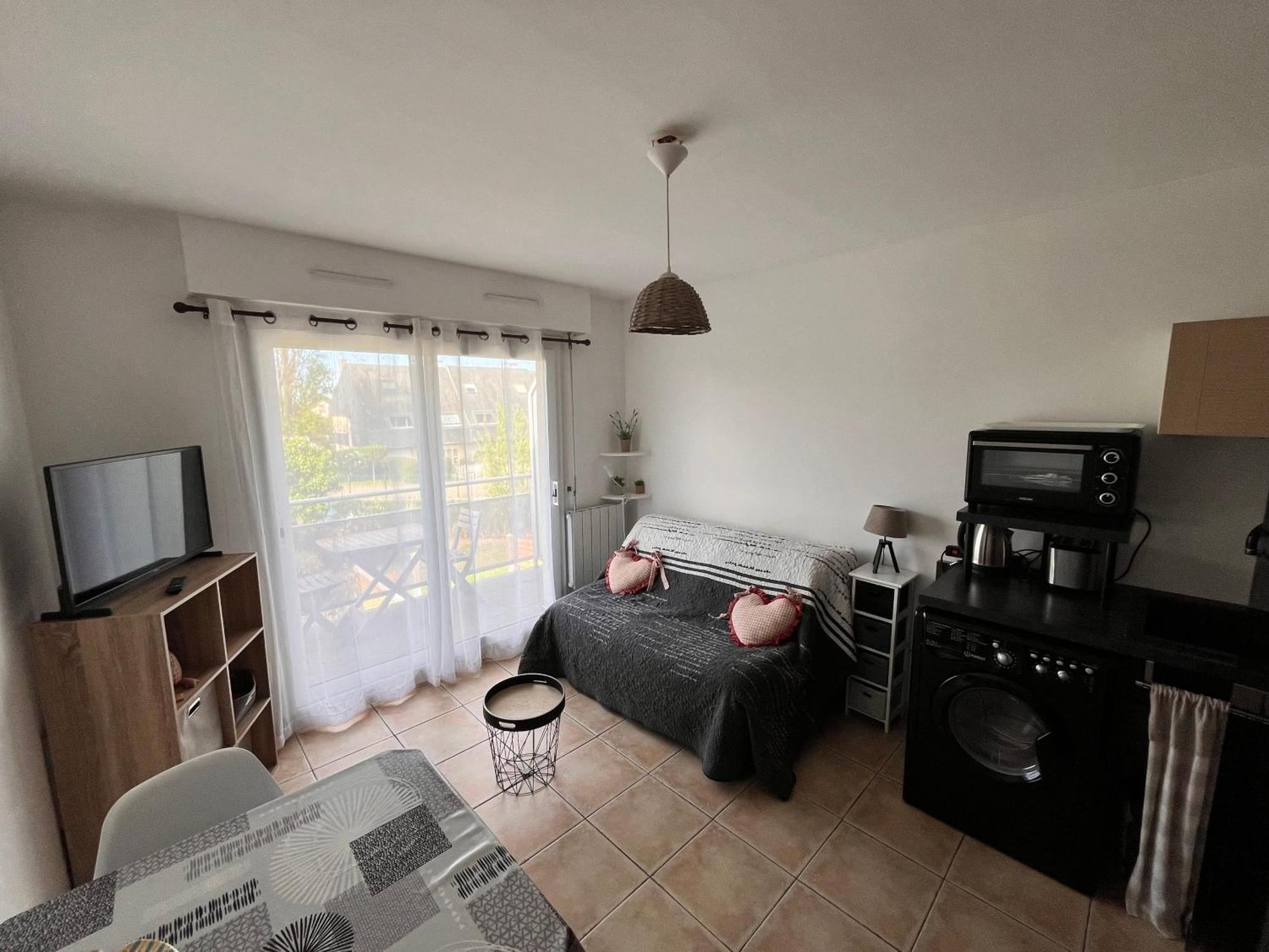Studio Vue Sur Jardins - Tout Confort Proche Mer Appartement Courseulles-sur-Mer Buitenkant foto